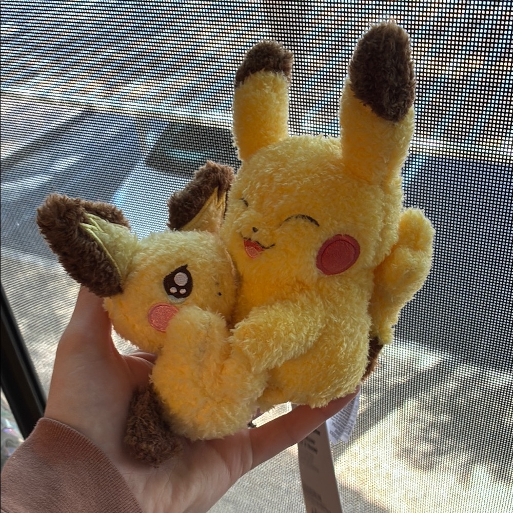 Pokémon Center Pichu & Pikachu Plush Set